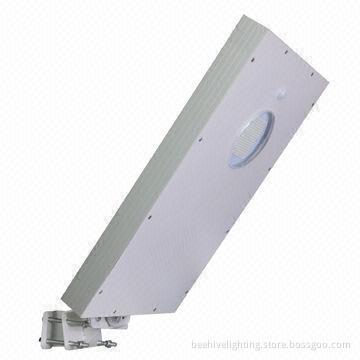 Solar LED Garden Light with 12W Power, All in One Integrated with Motion Sensor